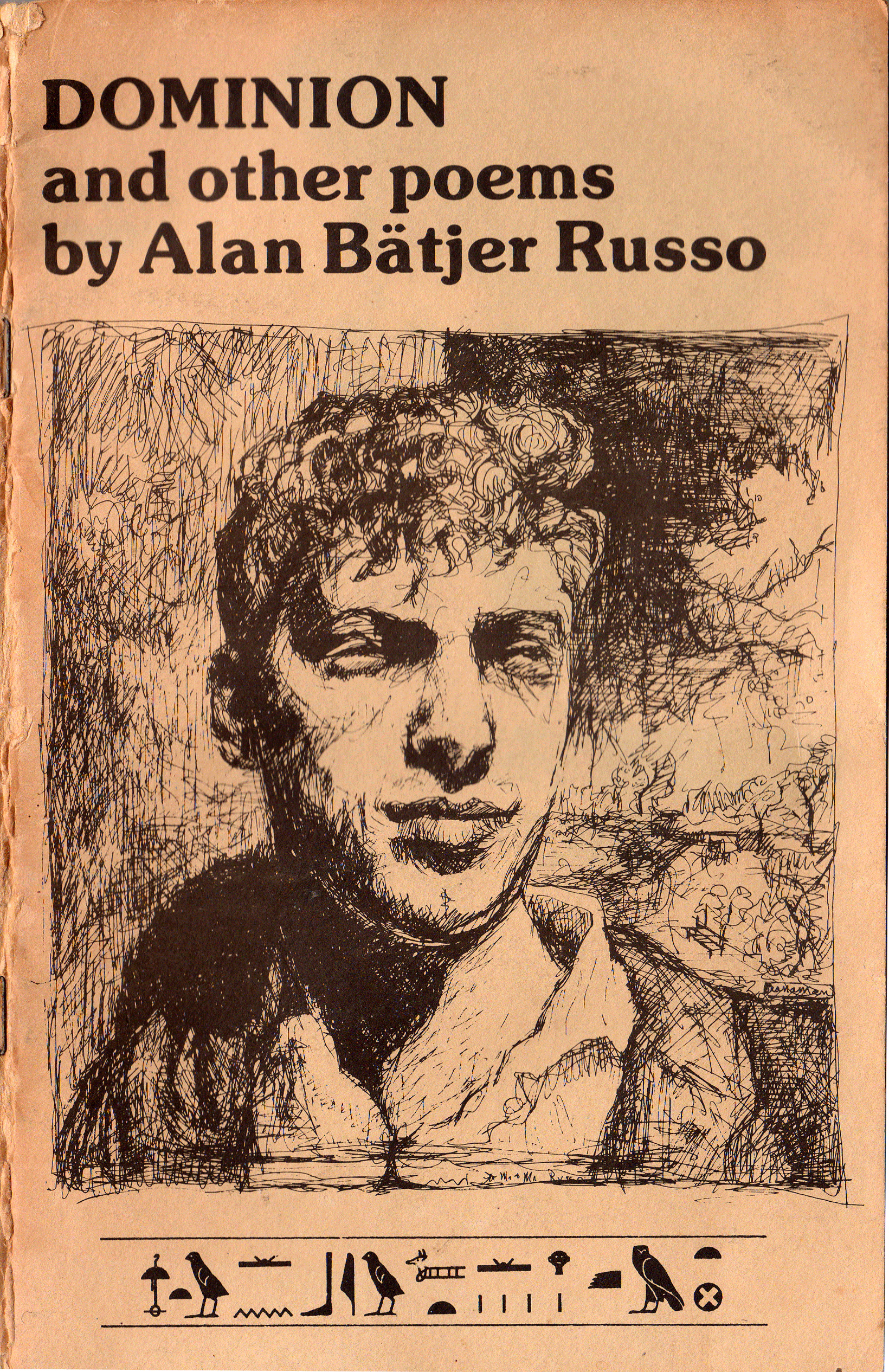 [cover drawing: Alan Russo by Robert "Bob" Branaman, copyright 1977, used with permission, all rights reserved.]