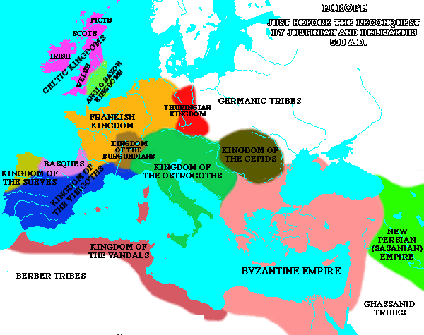 similarities between byzantine empire and western europe