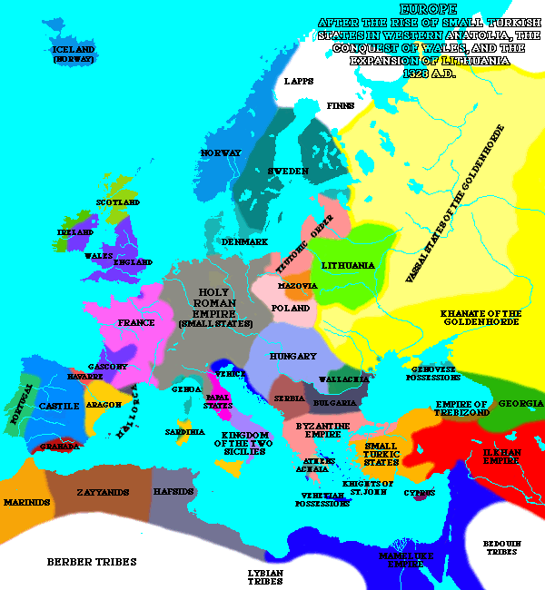 [Western Europe in 1328]