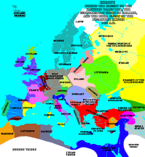 [Western Europe in 1430]